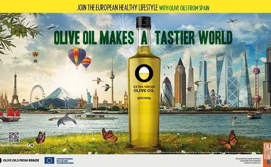 Campanha promocional Olive Oil Makes a Tastier World na Europa