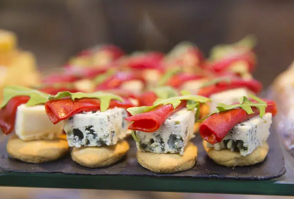 Canapés de queijo