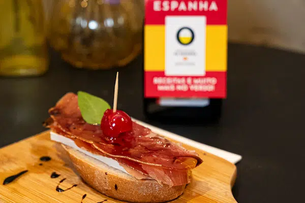 Tapa de Queijo Macio com Presunto