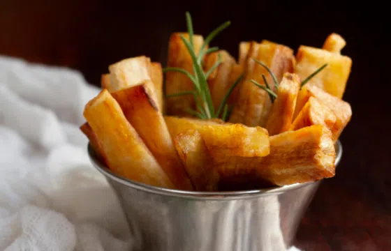 Receita de mandioquinha frita